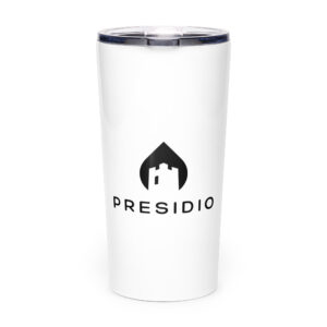 Tapered stainless steel tumbler