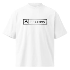 Presidio Badge Organic Oversized High Neck T-Shirt
